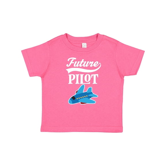 Inktastic Future Pilot Childs Airplane Flying Boys or Girls Baby T-Shirt