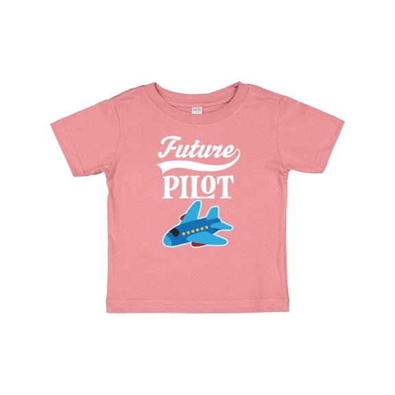 Inktastic Future Pilot Childs Airplane Flying Boys or Girls Baby T-Shirt