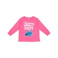 thumbnail image 1 of Inktastic Future Pilot Childs Airplane Flying Boys or Girls Long Sleeve Toddler T-Shirt, 1 of 5