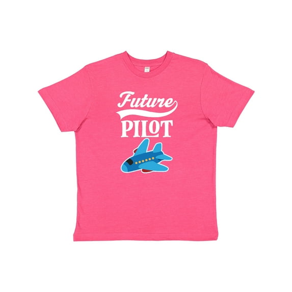Inktastic Future Pilot Childs Airplane Flying Youth T-Shirt