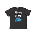 thumbnail image 1 of Inktastic Future Pilot Childs Airplane Flying Youth T-Shirt, 1 of 5