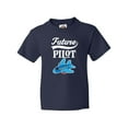 thumbnail image 1 of Inktastic Future Pilot Childs Airplane Flying Youth T-Shirt, 1 of 5