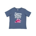thumbnail image 1 of Inktastic Future Pilot Girls Airplane Career Girls Baby T-Shirt, 1 of 5