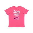 thumbnail image 1 of Inktastic Future Pilot Girls Airplane Career Youth T-Shirt, 1 of 5