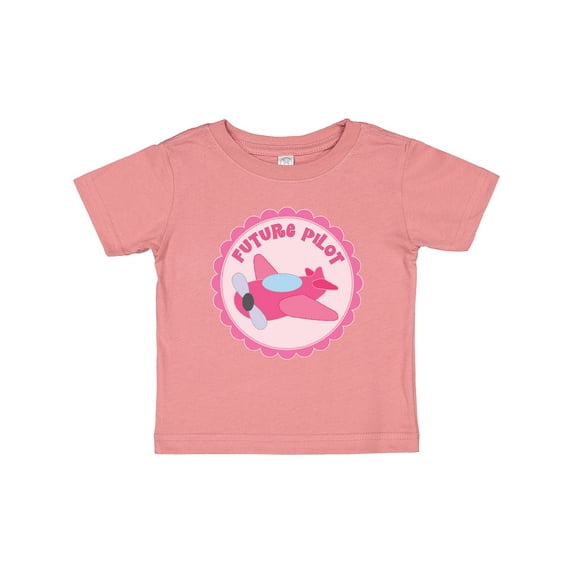 Inktastic Future Pilot Girls Occupation Girls Baby T-Shirt