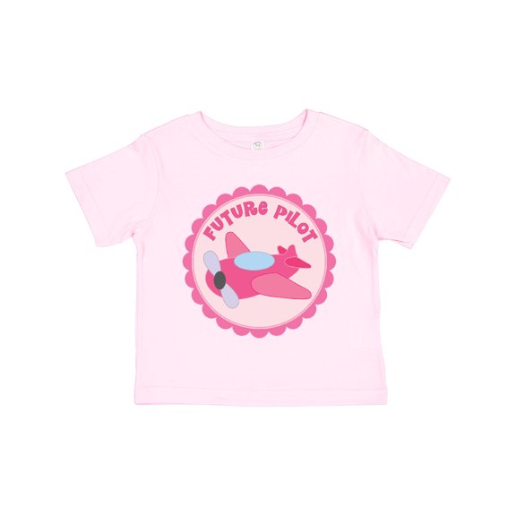Inktastic Future Pilot Girls Occupation Girls Toddler T-Shirt
