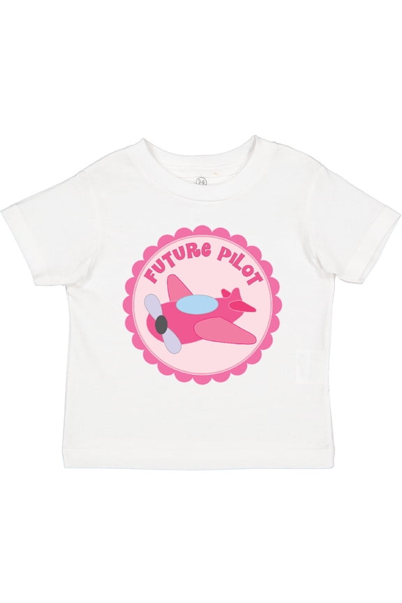 Future Pilot Girls Occupation Girls Toddler T-Shirt