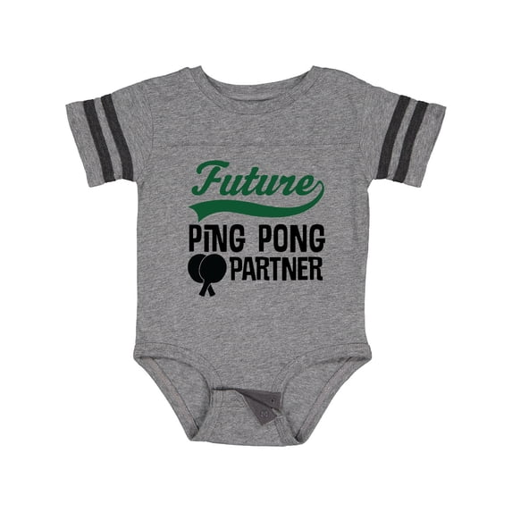 Inktastic Future Ping Pong Partner Boys Baby Bodysuit
