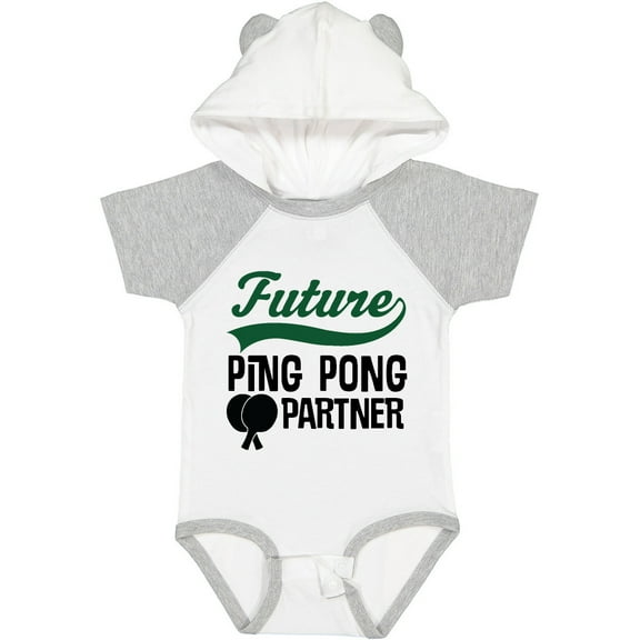 Inktastic Future Ping Pong Partner Boys Baby Bodysuit