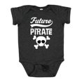 thumbnail image 1 of Inktastic Future Pirate Kids Skull Boys Baby Bodysuit, 1 of 5