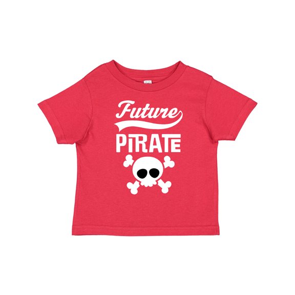 Inktastic Future Pirate Kids Skull Boys Toddler T-Shirt