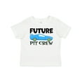 thumbnail image 1 of Inktastic Future Pit Crew Blue Race Car Boys or Girls Baby T-Shirt, 1 of 5