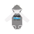 thumbnail image 1 of Inktastic Future Pit Crew Blue Race Car Boys or Girls Long Sleeve Baby Bodysuit, 1 of 5