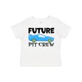 thumbnail image 1 of Inktastic Future Pit Crew Blue Race Car Boys or Girls Toddler T-Shirt, 1 of 5