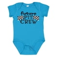 thumbnail image 1 of Inktastic Future Pit Crew Racing Flags Boys or Girls Baby Bodysuit, 1 of 5