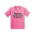 thumbnail image 1 of Inktastic Future Pit Crew Racing Flags Youth T-Shirt, 1 of 5