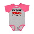thumbnail image 1 of Inktastic Future Pit Crew Red Race Car Boys or Girls Baby Bodysuit, 1 of 5