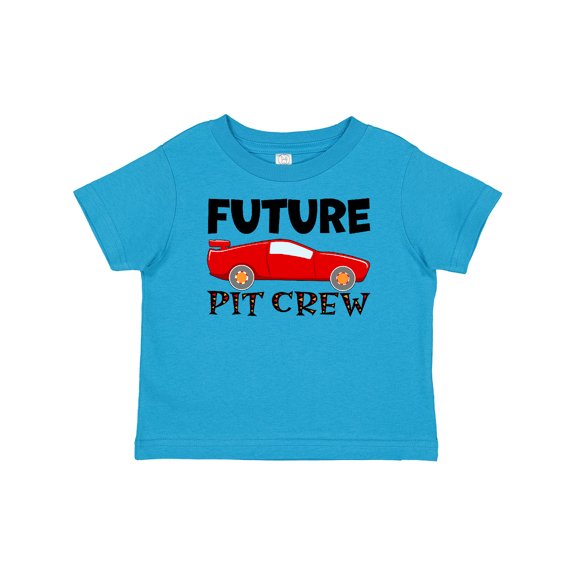 Inktastic Future Pit Crew Red Race Car Boys or Girls Baby T-Shirt