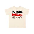 thumbnail image 1 of Inktastic Future Pit Crew Red Race Car Boys or Girls Toddler T-Shirt, 1 of 5