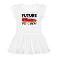 thumbnail image 1 of Inktastic Future Pit Crew Red Race Car Girls Toddler Dress, 1 of 5