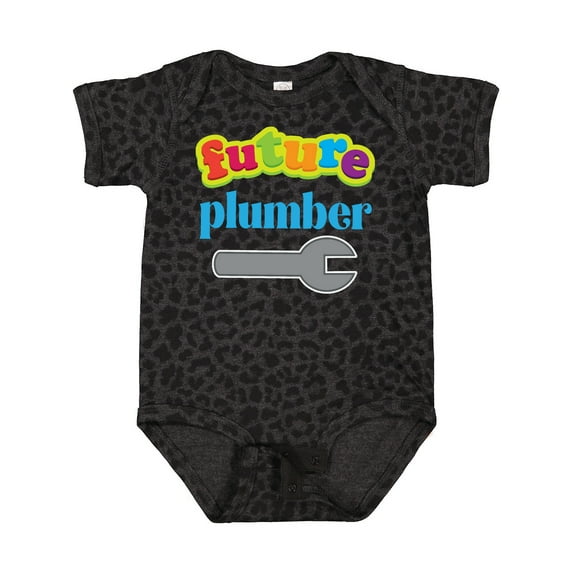Inktastic Future Plumber Boys Baby Bodysuit