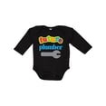 thumbnail image 1 of Inktastic Future Plumber Boys Long Sleeve Baby Bodysuit, 1 of 5