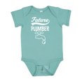 thumbnail image 1 of Inktastic Future Plumber Childs Plumbing Boys or Girls Baby Bodysuit, 1 of 5