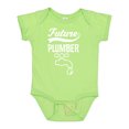 thumbnail image 1 of Inktastic Future Plumber Childs Plumbing Boys or Girls Baby Bodysuit, 1 of 5