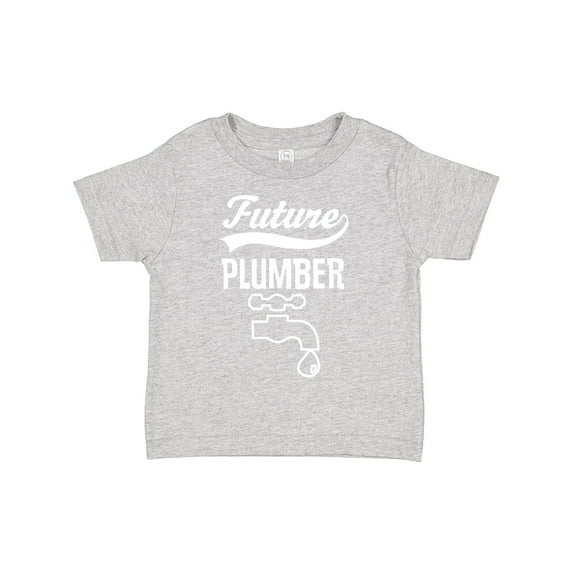 Inktastic Future Plumber Childs Plumbing Boys or Girls Toddler T-Shirt