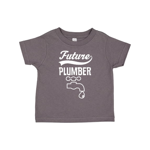 Inktastic Future Plumber Childs Plumbing Boys or Girls Toddler T-Shirt