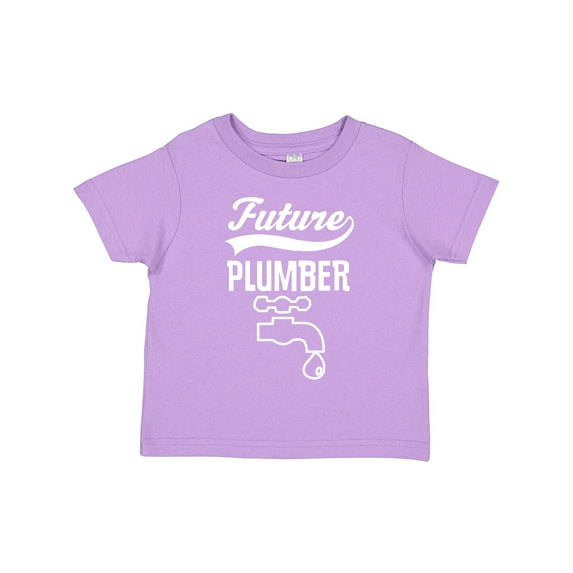 Inktastic Future Plumber Childs Plumbing Boys or Girls Toddler T-Shirt