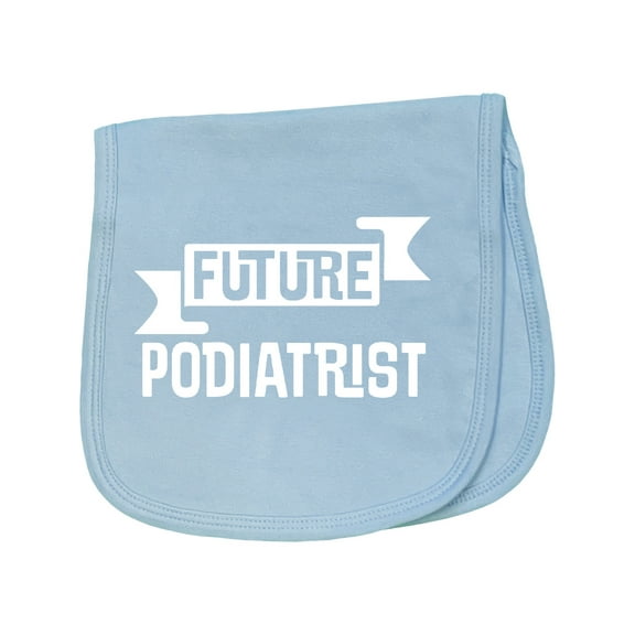 Inktastic Future Podiatrist Foot Doctor Baby Burp Cloth