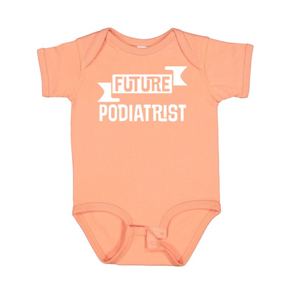Inktastic Future Podiatrist Foot Doctor Boys or Girls Baby Bodysuit