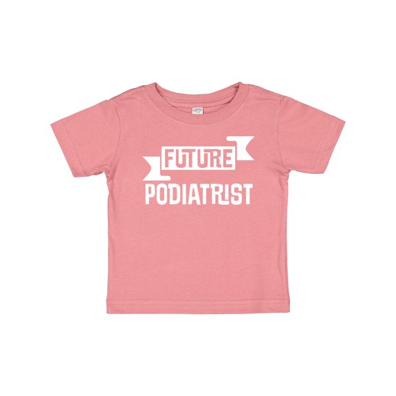 Inktastic Future Podiatrist Foot Doctor Boys or Girls Baby T-Shirt