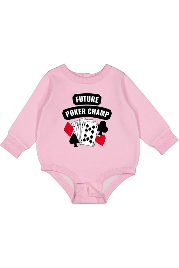 Future Poker Champ Baby Fleece Bodysuit