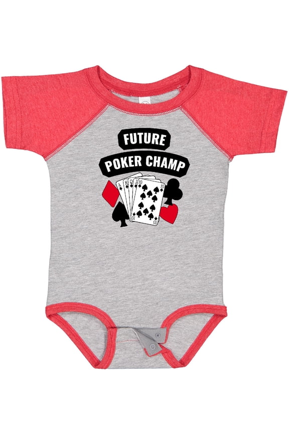 Future Poker Champ Boys or Girls Baby Bodysuit