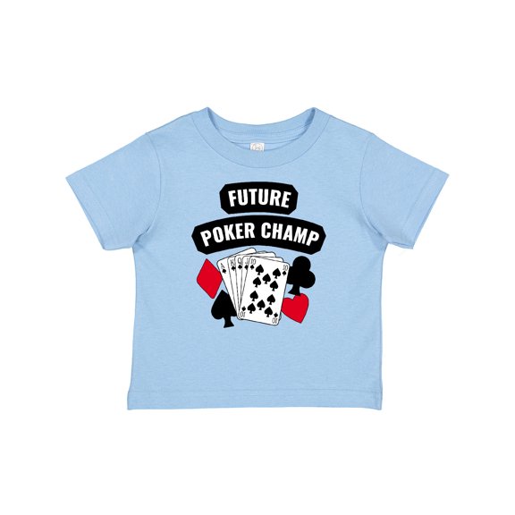 Inktastic Future Poker Champ Boys or Girls Baby T-Shirt