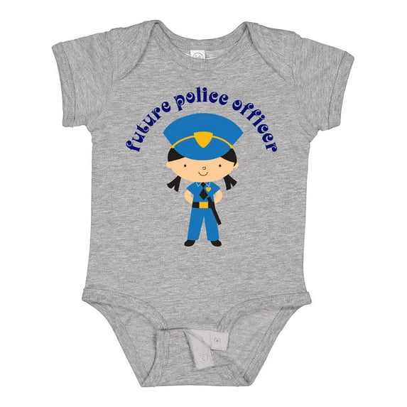 Inktastic Future Police Officer Girls Law Enforcement Girls Baby Bodysuit