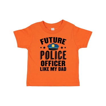Inktastic Future Police Officer Like My Dad Boys or Girls Toddler T-Shirt