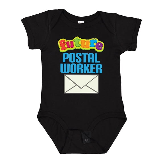 Inktastic Future Postal Worker Mail Boys or Girls Baby Bodysuit