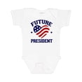 thumbnail image 1 of Inktastic Future President Boys or Girls Baby Bodysuit, 1 of 5