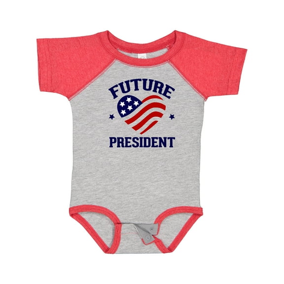 Inktastic Future President Boys or Girls Baby Bodysuit