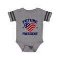 thumbnail image 1 of Inktastic Future President Boys or Girls Baby Bodysuit, 1 of 4