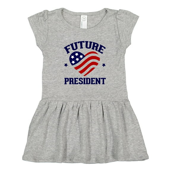 Inktastic Future President Gift Girls Toddler Dress