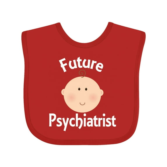 Inktastic Future Psychiatrist Occupation Boys or Girls Baby Bib