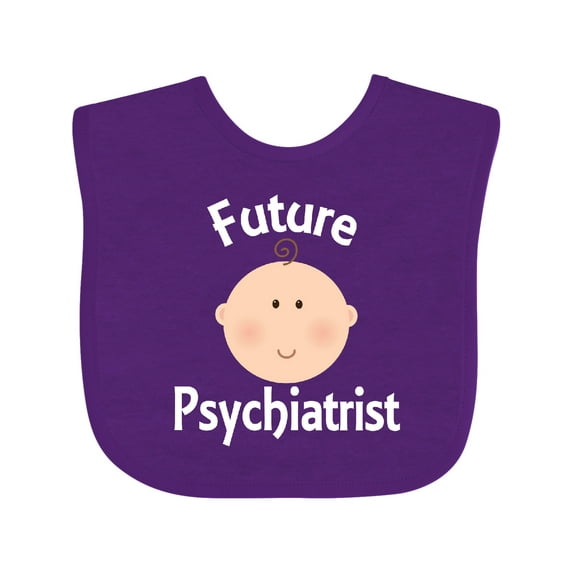 Inktastic Future Psychiatrist Occupation Boys or Girls Baby Bib