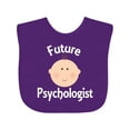 thumbnail image 1 of Inktastic Future Psychologist Occupation Boys or Girls Baby Bib, 1 of 4