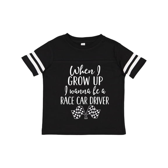 Inktastic Future Race Car Driver Childs Boys Toddler T-Shirt