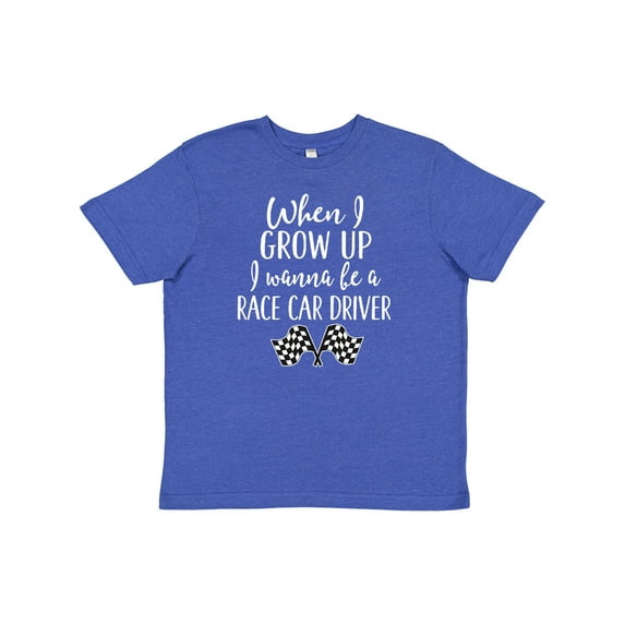 Inktastic Future Race Car Driver Childs Youth T-Shirt