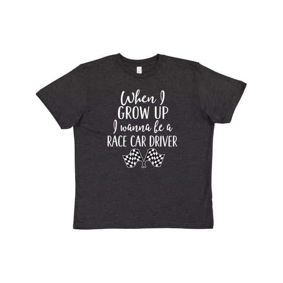 Inktastic Future Race Car Driver Childs Youth T-Shirt